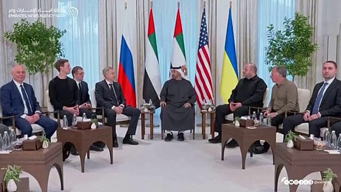 Abu Dhabi acoge las conversaciones de paz entre Rusia y Ucrania, con las cuestiones territoriales como prioridad