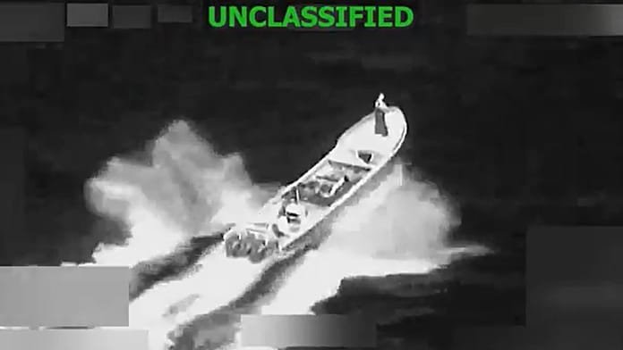 Estados Unidos ataca una supuesta narcolancha en el Pacífico: 2 muertos y un superviviente