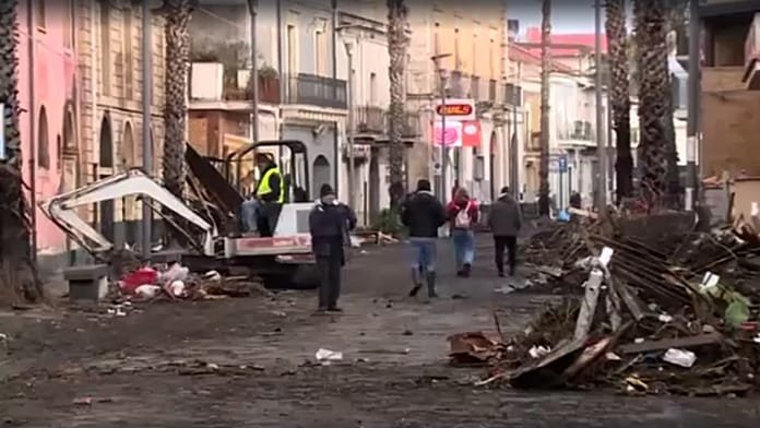 1.000 millones de euros de daños causados en Sicilia por la devastación de la tormenta Harry