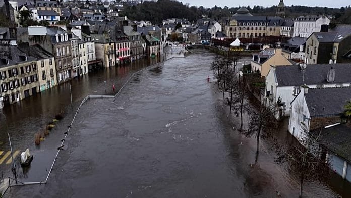 La tormenta Ingrid causa inundaciones en zonas del oeste de Francia