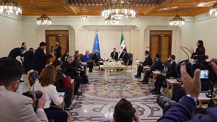 Europa hará "todo lo posible" para apoyar a Siria, afirma Von der Leyen