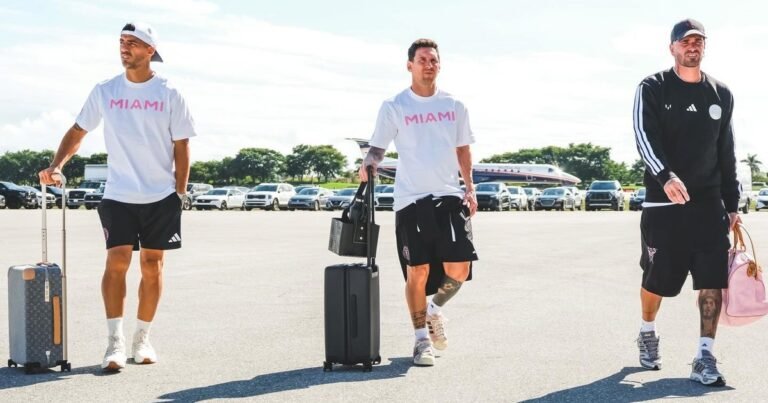 Con Lionel Messi, Inter Miami llegó a Perú para jugar contra un Alianza Lima en plena crisis