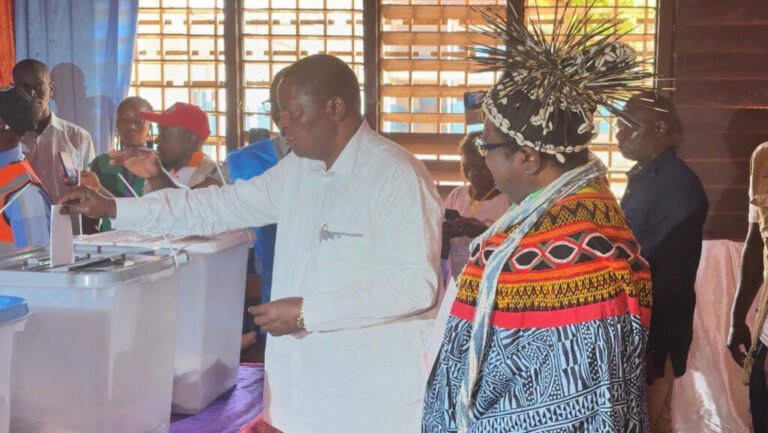 El presidente de República Centroafricana, Touadera, reelegido con más del 76% de los votos