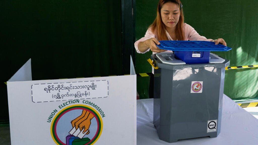Comienzan tercera fase de elecciones que consolidan poder militar en Myanmar