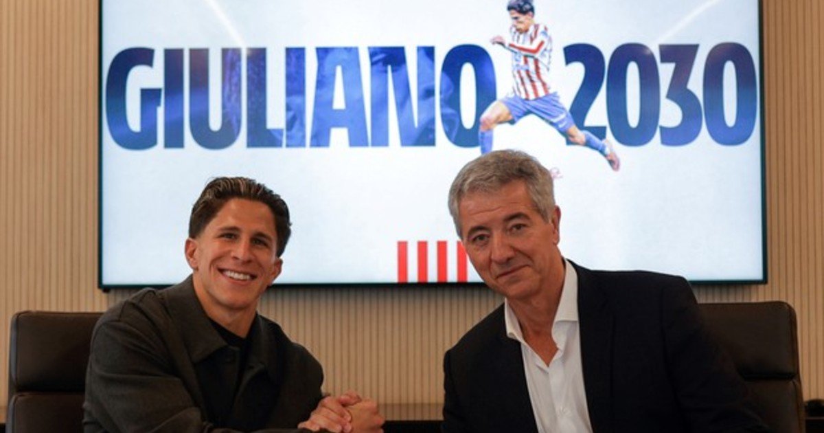 Giuliano Simeone renovó con Atlético de Madrid: hasta 2030 y con una cláusula de ¡500 millones de euros!