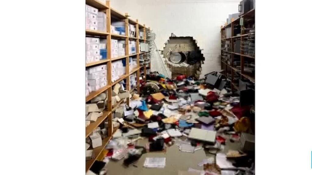 Robo de película: ladrones perforan bóveda de banco en Alemania