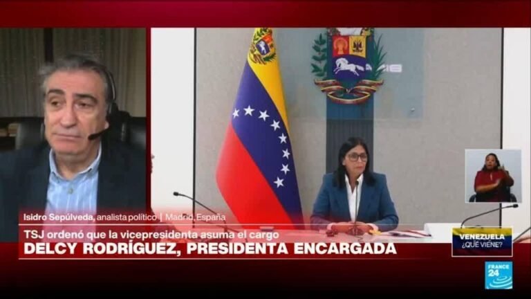¿Qué papel cumple Delcy Rodríguez en la transición política en Venezuela?
