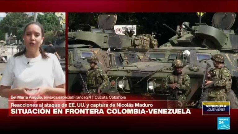 Continúa el despliegue militar en la frontera entre Colombia y Venezuela