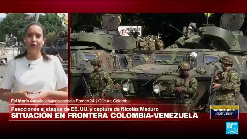 Continúa el despliegue militar en la frontera entre Colombia y Venezuela