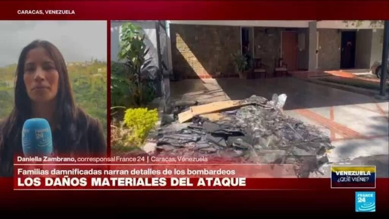 Informe desde Caracas: familias afectadas tras los bombardeos de EE. UU. en Venezuela