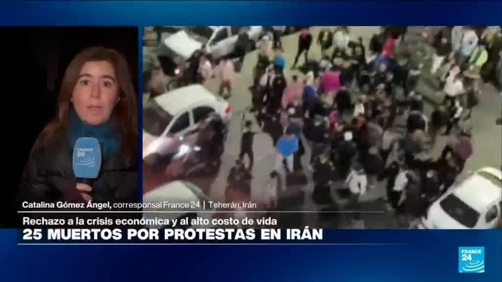 Informe desde Teherán: gases lacrimógenos y cierre de comercios en protestas en el Gran Bazar