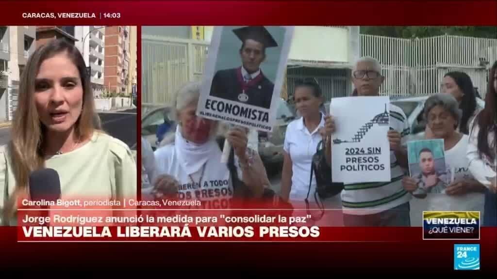 Lo que sabemos sobre el anuncio de la liberación de presos en Venezuela
