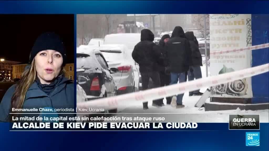 Alcalde de Kiev pide evacuar la ciudad temporalmente tras ataque ruso