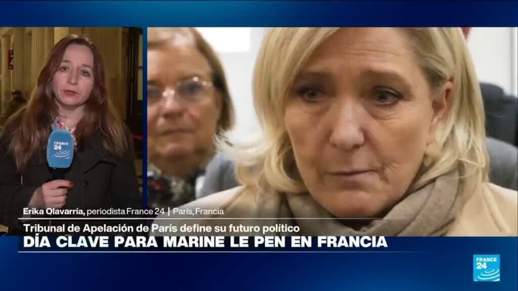 Informe desde París: así fue la primera audiencia del juicio de apelación de Le Pen