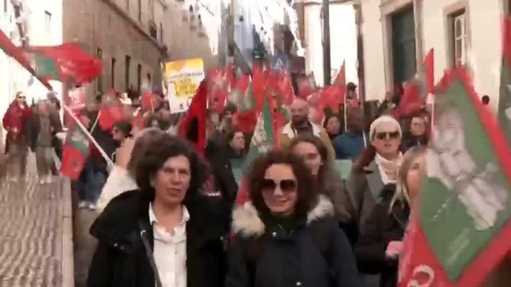 Portugal: manifestantes en Lisboa rechazan la propuesta de reforma laboral