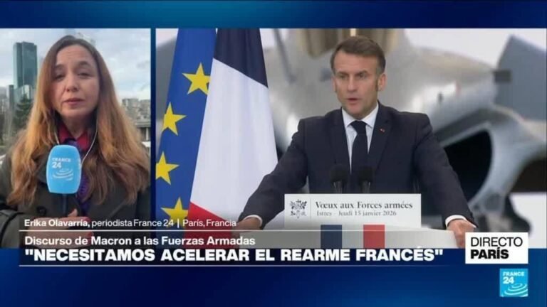 Macron celebra aumento de presupuesto a Fuerzas Armadas y servicio militar voluntario