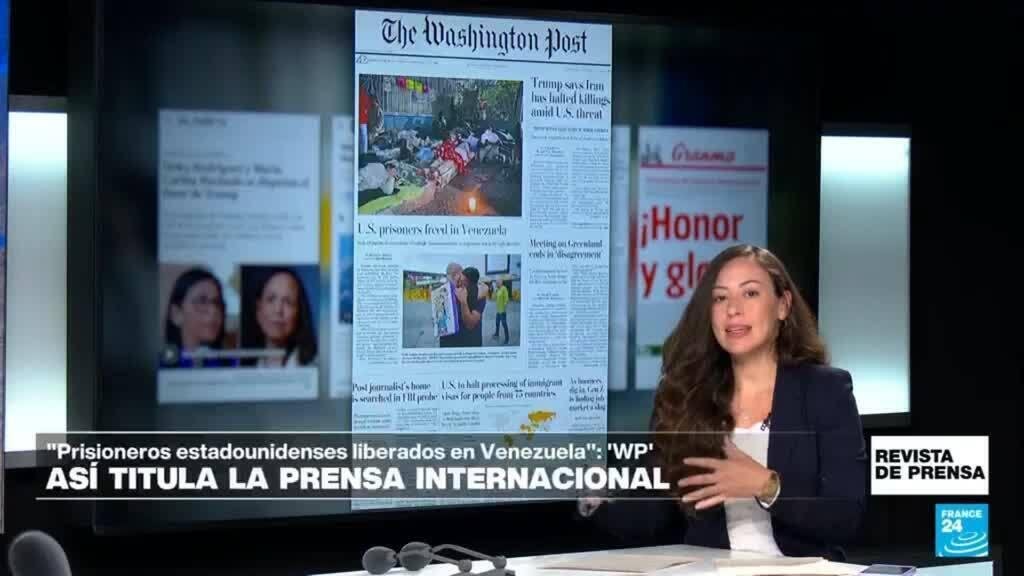 "Delcy Rodríguez y María Corina Machado se disputan el favor de Trump": 'El País'