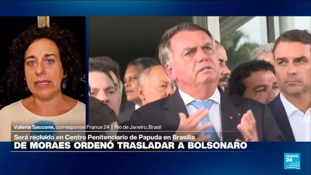 Informe desde Río: Bolsonaro será trasladado al Complejo Penitenciario de Papuda, en Brasilia
