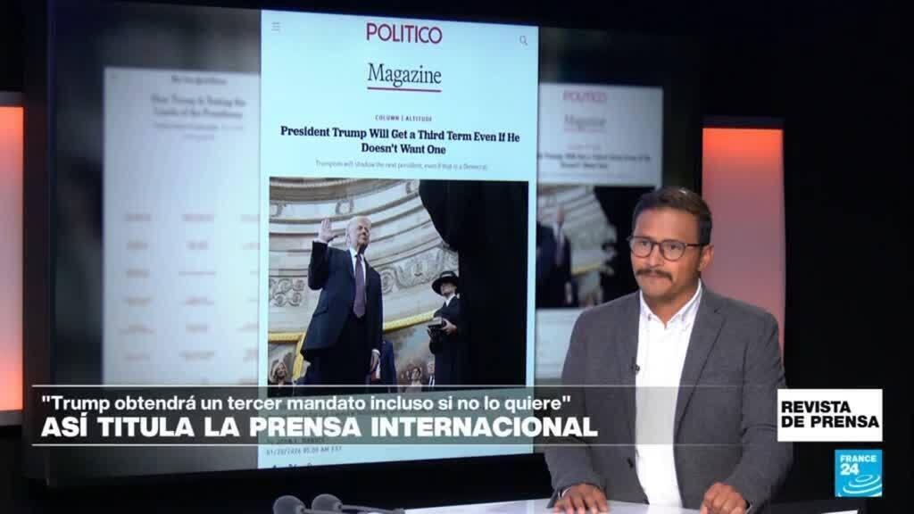 "El presidente Trump obtendrá un tercer mandato incluso sin desafiar la Constitución": 'Político'