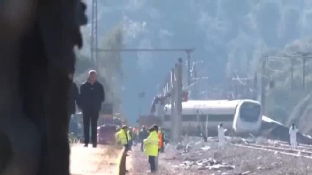 Tragedia ferroviaria en España: banderas a media asta mientras avanza búsqueda de desaparecidos