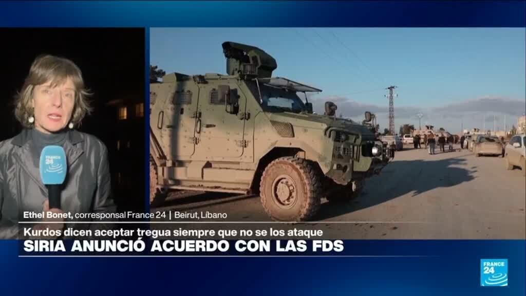 Informe desde Beirut: Siria anuncia plazo a las FDS para aceptar plan de integración