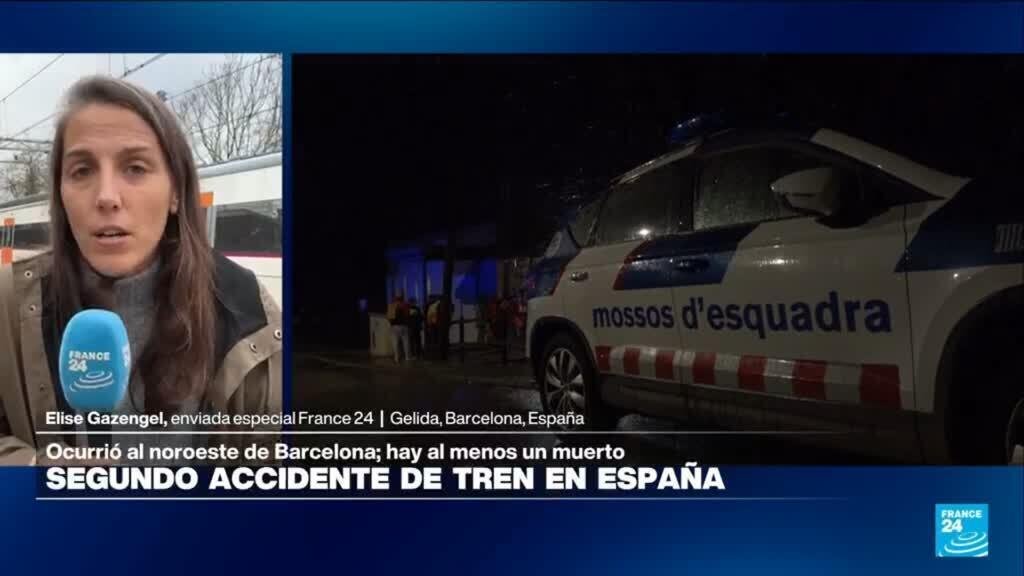Segundo accidente de tren en España deja decenas de heridos y temor en los habitantes