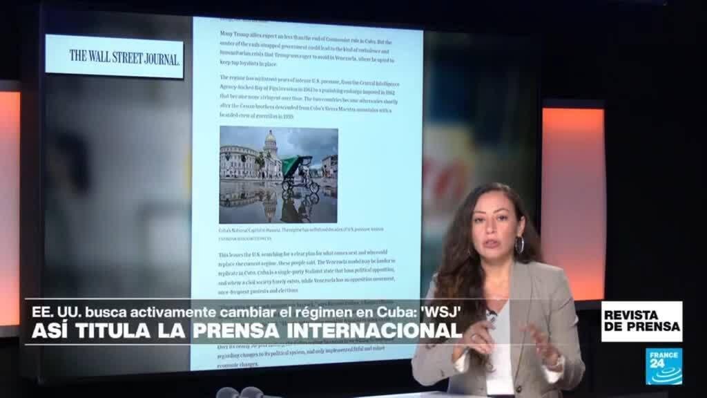"EE. UU. busca activamente un cambio de régimen en Cuba para finales de año": 'WSJ'