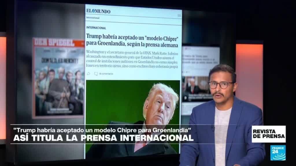 "Trump habría aceptado un modelo Chipre para Groenlandia": 'El Mundo'