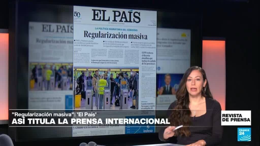 "Regularización masiva" de inmigrantes en España: 'El País'