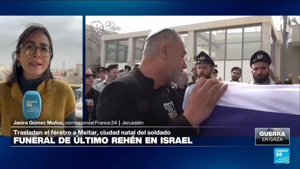 Israel despide al rehén Ran Gvili en emotivo funeral; Gaza, desesperada, se aferra al cruce de Rafah