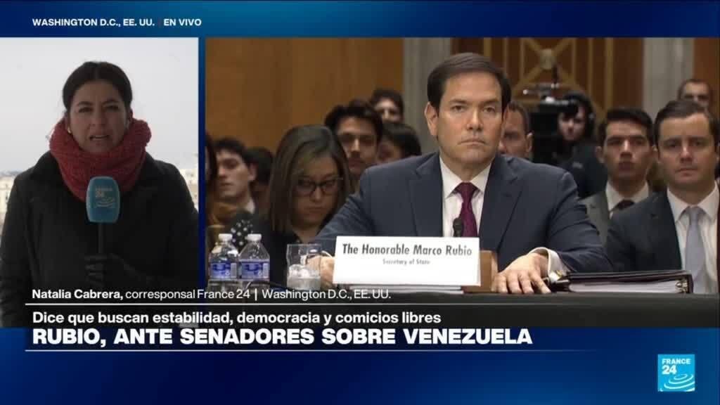 Marco Rubio entrega explicaciones ante el Senado estadounidense sobre la operación en Venezuela