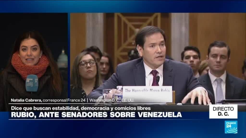 Directo D. C. y la comparecencia de Rubio ante el Senado sobre acciones en Venezuela