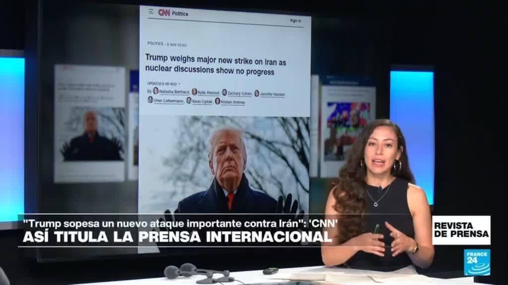 "Trump sopesa un nuevo ataque importante contra Irán": 'CNN'
