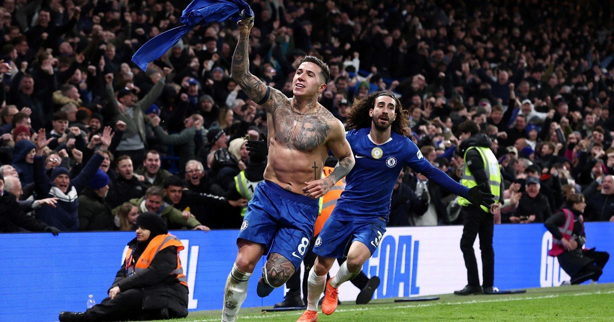 Enzo Fernández, en modo Mundial: metió un golazo en el descuento y Chelsea se lo dio vuelta a West Ham en un partido con final al rojo vivo