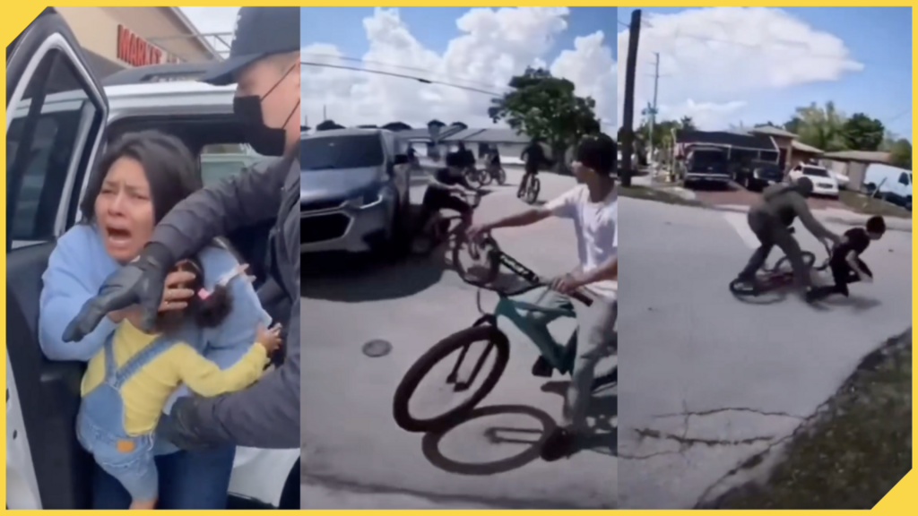 ¿Estas imágenes muestran al ICE arrestando menores migrantes en Estados Unidos?