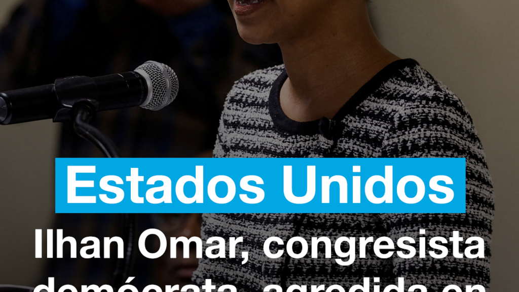 Estados Unidos: Ilhan Omar, congresista demócrata, agredida en una asamblea pública