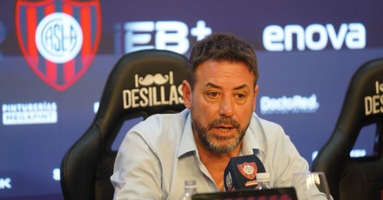 San Lorenzo levantó las inhibiciones y Costantino reveló: "Encontramos un club que estaba fuera del sistema financiero"