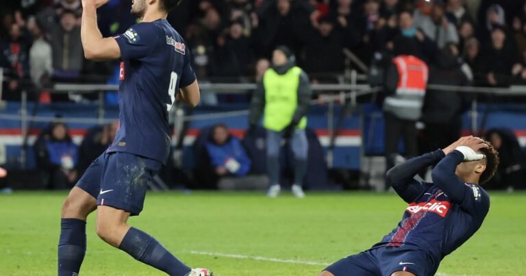 Papelón del PSG en la Copa Francia: el Dream Team de Luis Enrique fue eliminado por el Paris FC de la segunda