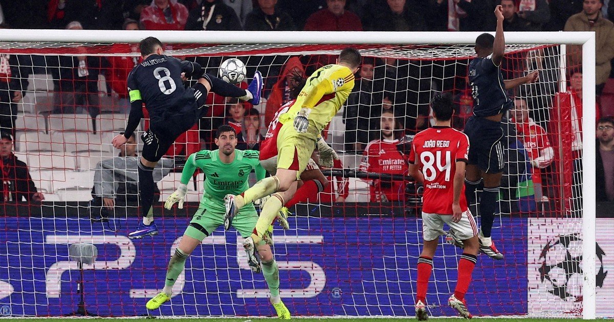 El paso a paso de una jornada infartante en la Champions League: el milagro del Benfica con gol de arquero que complicó al Real Madrid y al campeón PSG