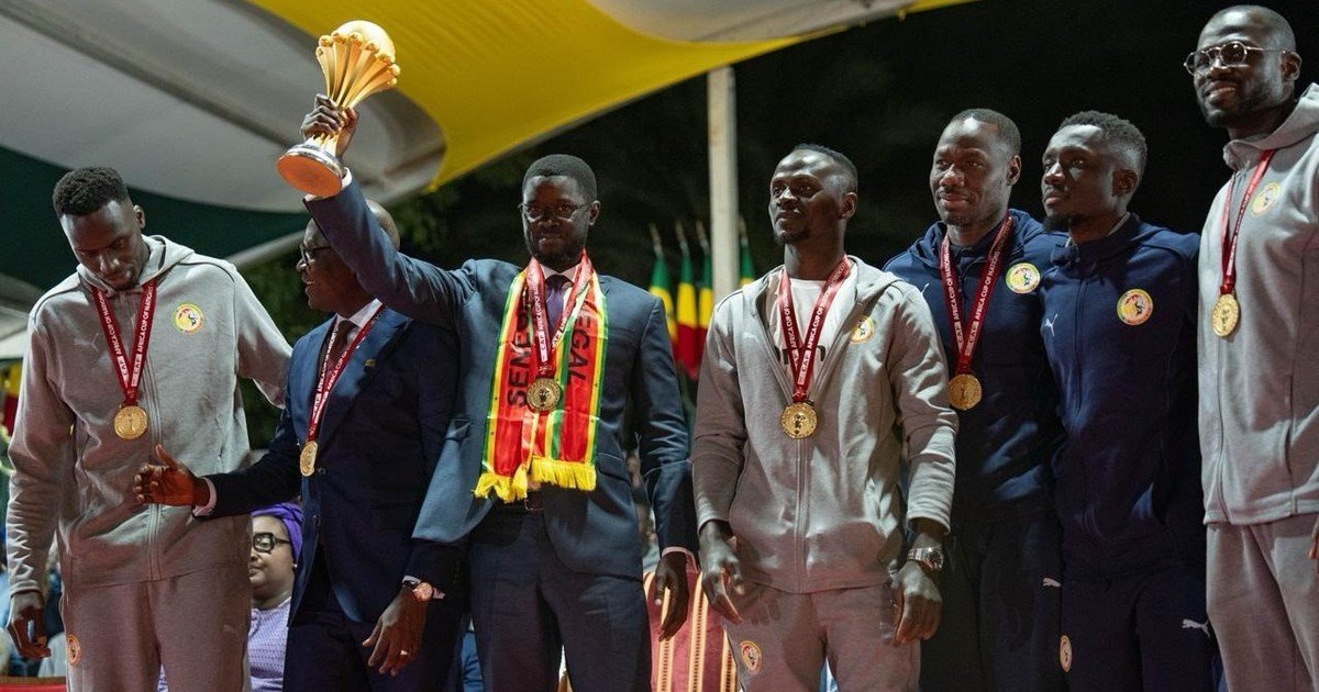 El presidente de Senegal les otorgará parcelas de 1.500 metros cuadrados a los jugadores que ganaron la Copa Africana de Naciones