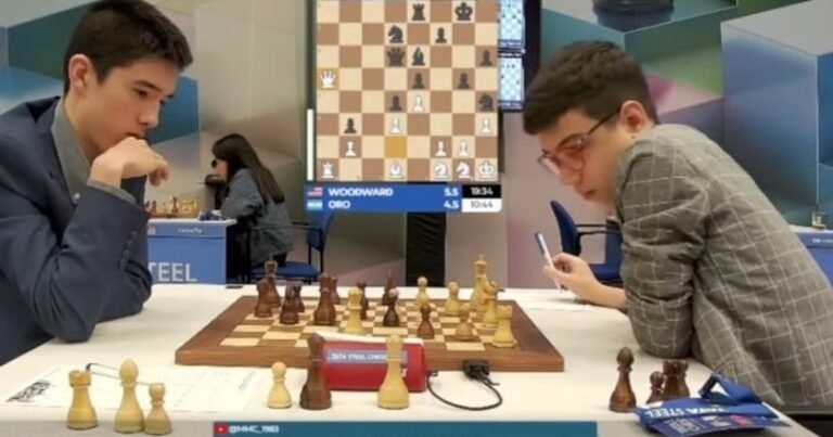 Faustino Oro dio pelea como siempre pero no pudo con Andy Woodward, el líder del Challenger del prestigioso Tata Steel