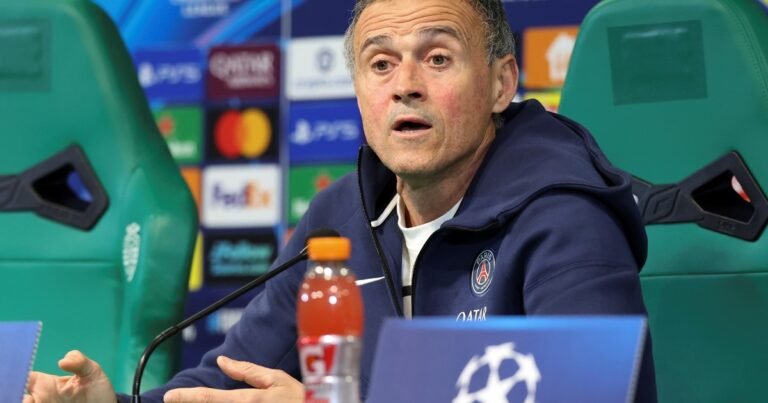 Luis Enrique les apuntó a los periodistas luego de las críticas por las duras derrotas del PSG: "Hablan sin tener la información"