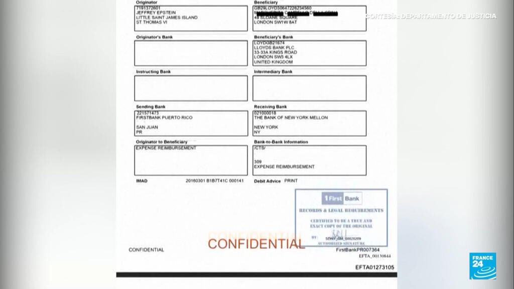 Caso Epstein: Departamento de Justicia de EE. UU. publica 3 millones de páginas de archivos