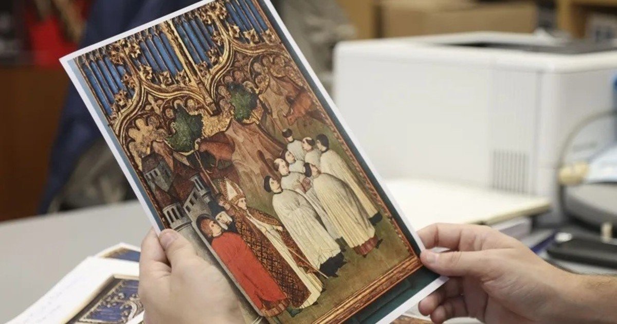 Un investigador español encontró con Inteligencia artificial una tabla gótica perdida desde 1957