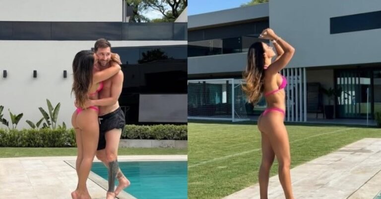 Las vacaciones de Lionel Messi en Rosario: el posteo romántico de Antonela y la reacción de Leo