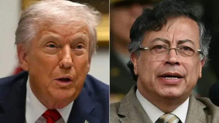 Trump y Petro hablaron por teléfono en medio de una fuerte crisis diplomática