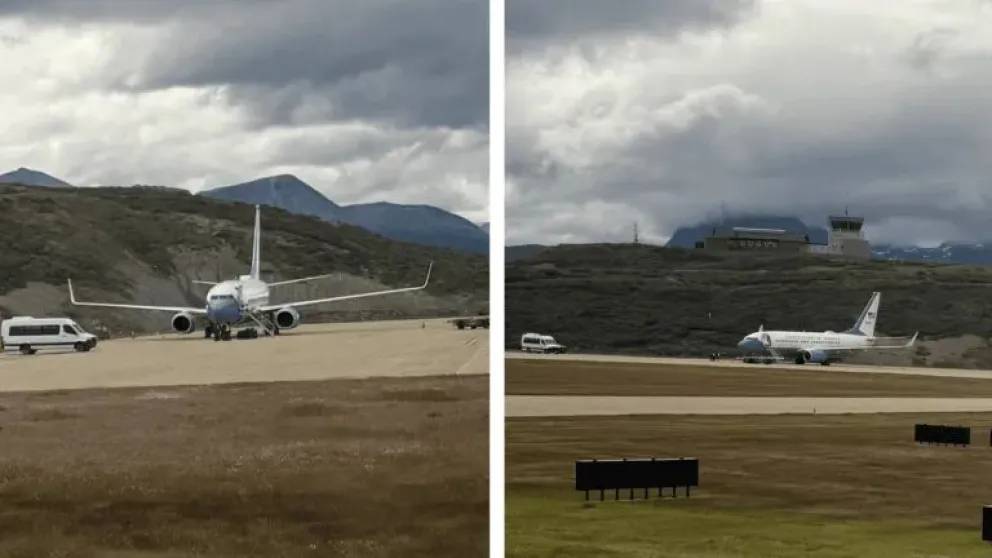 Incertidumbre en Tierra del Fuego por el arribo de una aeronave del Departamento de Defensa de EEU a Ushuaia