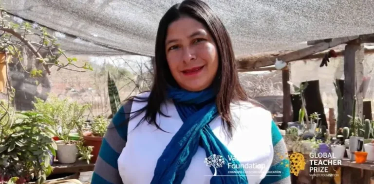 Orgullo nacional: Una maestra del Chaco está entre las 10 mejores del mundo