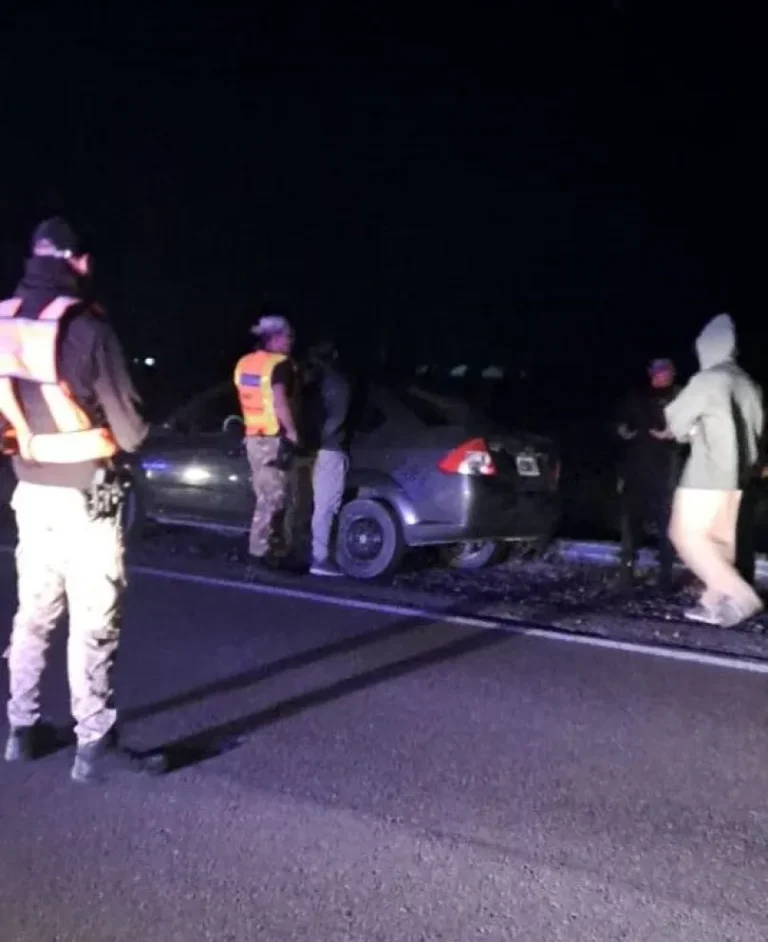 Sarmiento: lo pararon en un control de rutina y descubrieron que llevaba un arma