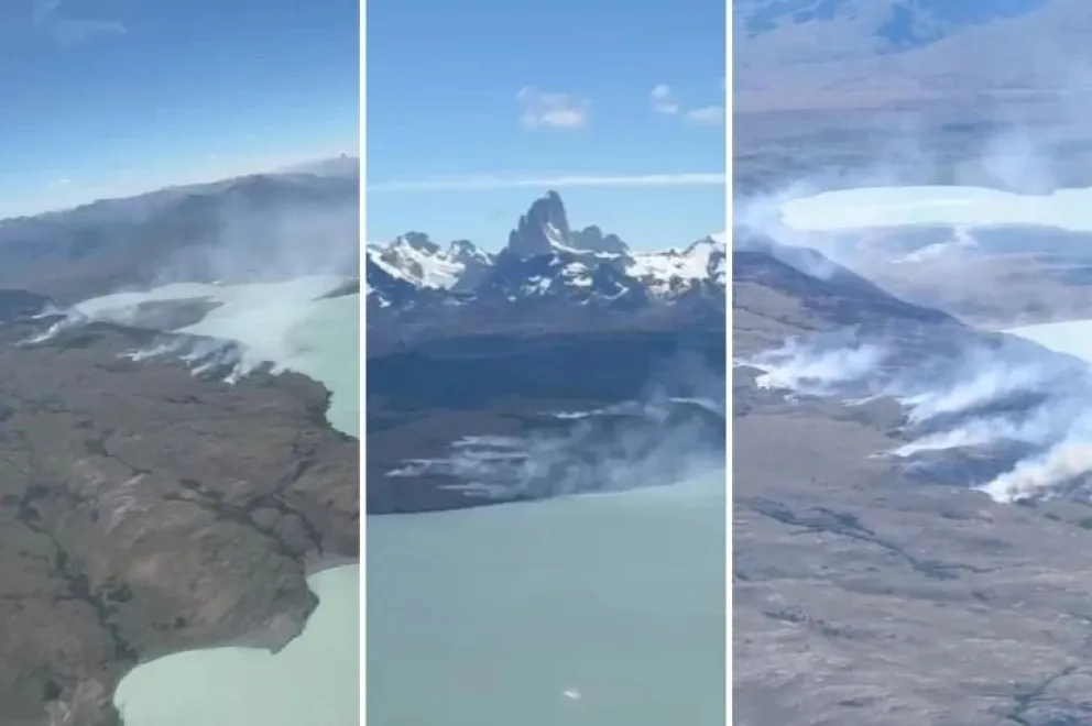 Ya son 140 las hectáreas afectadas por el incendio en cerro Huemul